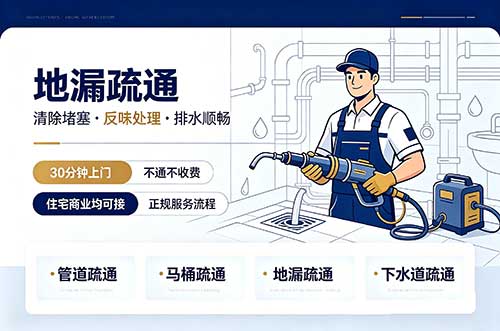 常宁地漏疏通